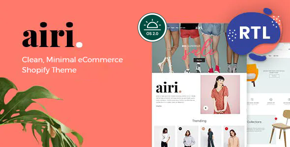 Minimal Shopify Theme 2.0.6 - Airi