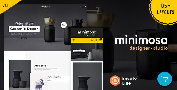 minimosa 3.0 - Home Decor Art & Design Studio - OpenCart Multipurpose Theme