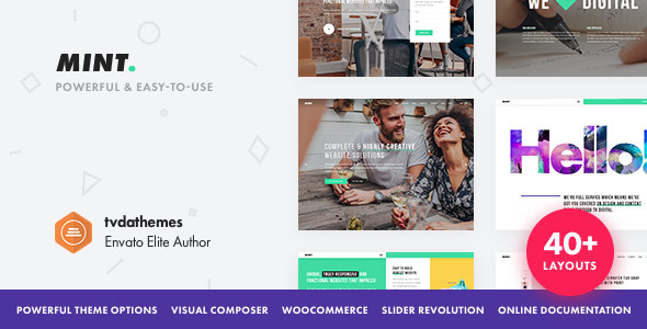 Mint 5.8 - Creative Multi-Purpose WordPress Theme