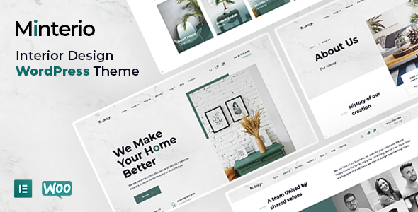 Minterio 7.4 - Interior Design WordPress Theme