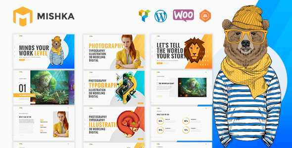 Mishka 1.2.4 - Creative Portfolio WordPress Theme