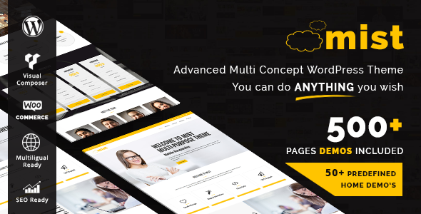 Mist 4.0 - Advanced Multi-Concept WordPress Theme