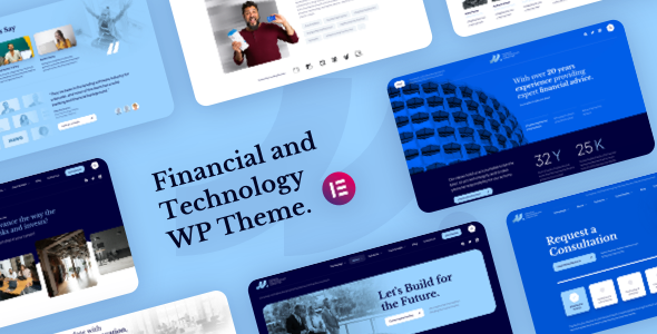 MLab 1.0.5 - Financial and Technology WordPress Theme