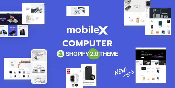 Mobilex - Computer Shop Mobile Phone Shopify Theme