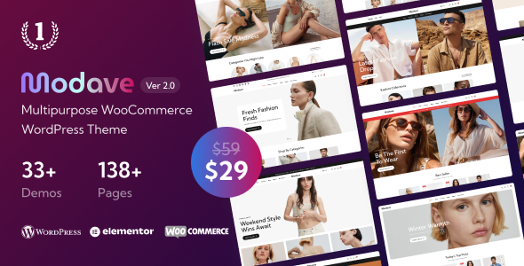 Modave 2.4.0 - Multipurpose WooCommerce WordPress Theme