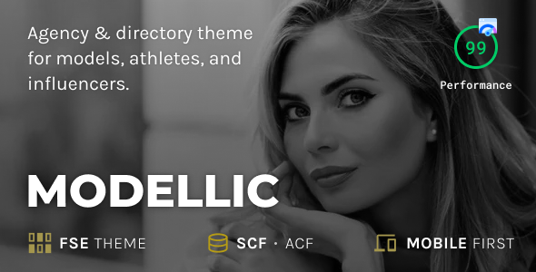 Modellic 4.0 - Talent Listings WordPress Theme