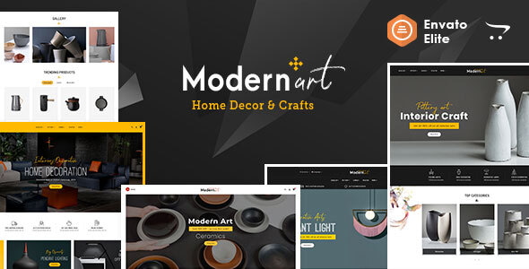 ModernArt 3.0.3 - OpenCart Multi-Purpose Theme for Furniture Art & Crafts