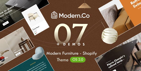 ModernCo 1.0 - Furniture & Interiors Store Shopify Theme
