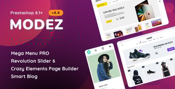 MODEZ 4.4 - Responsive Prestashop Theme