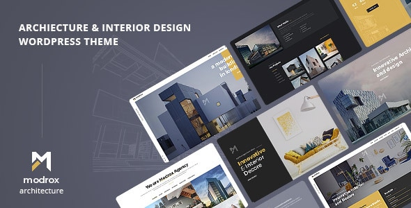 Modrox  Architecture And Interior WordPress Theme