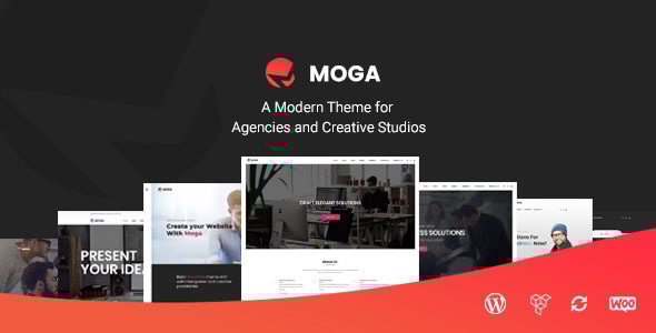 Moga 1.4 - Creative Agency & Business WordPress Theme