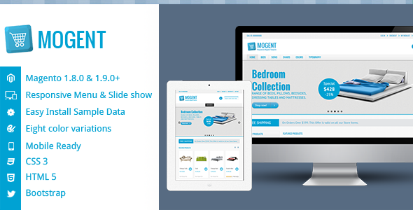Mogent 31.12.2014 - Mobile ready Magento template