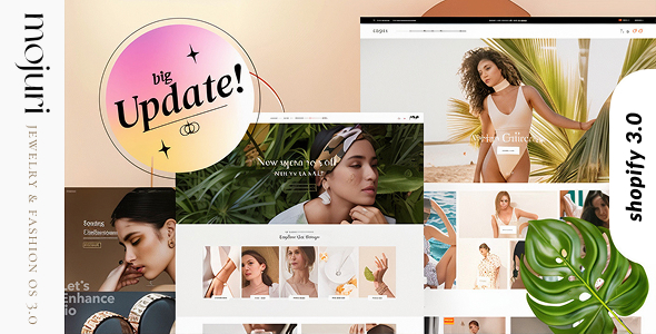 Mojuri 1.2.3 - Jewelry & Fashion Store Shopify Theme OS 3.0 (Theme Block)