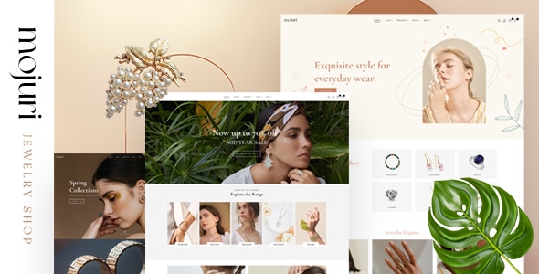Mojuri  Jewelry Store WooCommerce WordPress Theme