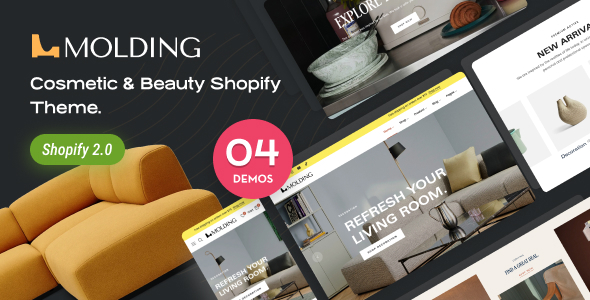 Molding 1.0 - Modern Interior and Decoration Shopify Theme OS 2.0