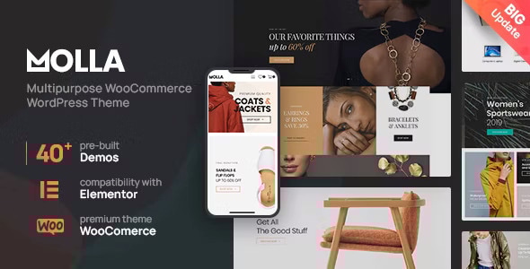 Molla 1.5.17 - Multi-Purpose WooCommerce Theme