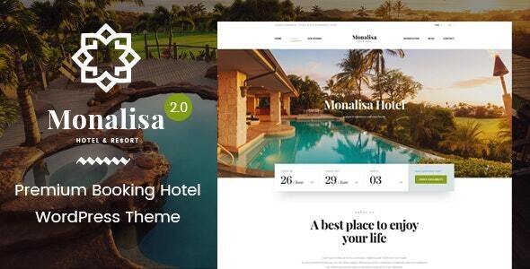 Monalisa 2.2.1 - Hotel & Resort WordPress Theme
