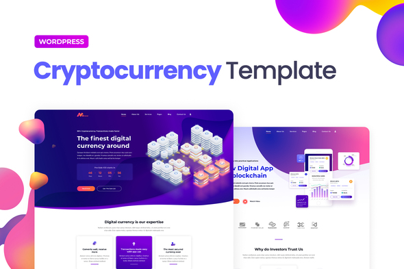 Moneer  Cryptocurrency Elementor Template Kit