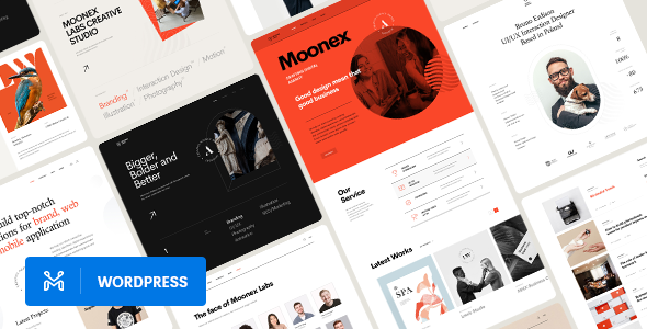 Moonex 1.1.0 - Agency & Portfolio WordPress Theme