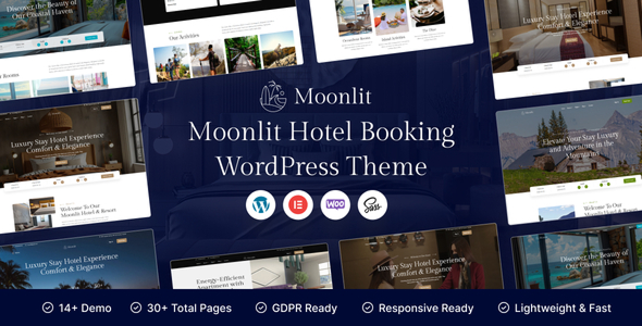 Moonlit 6.8 - Hotel Booking WordPress Theme
