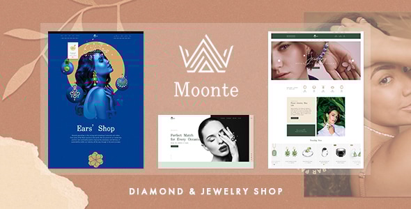 Moonte  Jewelry Store WooCommerce WordPress Theme