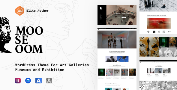 Mooseoom 1.1.6 - Art Gallery Museum & Exhibition WordPress Theme