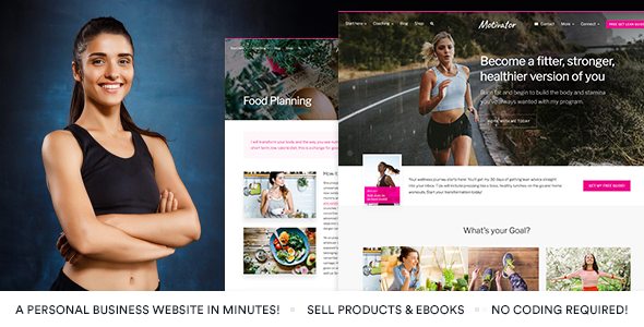 MotivatorGuru 1.1.6 - Coaching and Business WordPress Theme