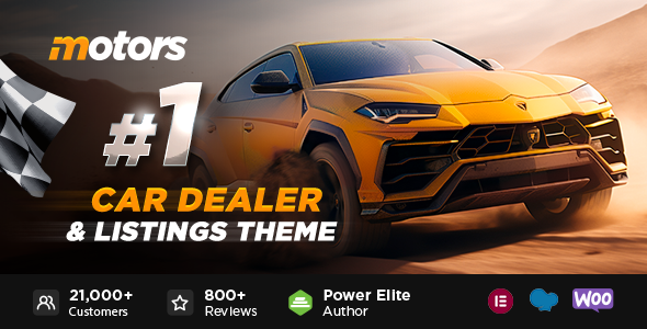 Motors 6.0 Car Dealer Rental & Listing WordPress theme