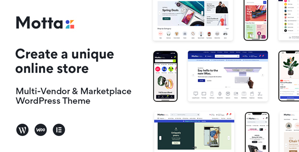 Motta 1 - Multi-Vendor and Marketplace WordPress Theme