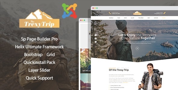 Mountis 5.0 - Hiking And Outdoor Club Joomla Template
