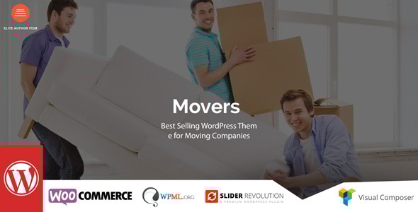 Movers 1.2 - Moving Company WordPress Theme