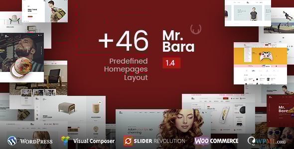 Mr.Bara 10.3.3 - Responsive Multi-Purpose eCommerce WordPress Theme