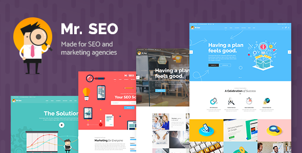 Mr. SEO 2.1 - Social Media Marketing Agency WordPress Theme