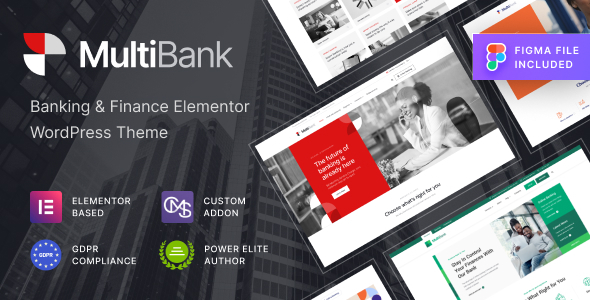 Multibank 1.3.1 - Business and Finance WordPress Theme