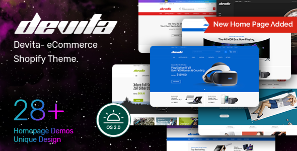 Multipurpose Responsive Shopify Theme 2.0.6 - Devita