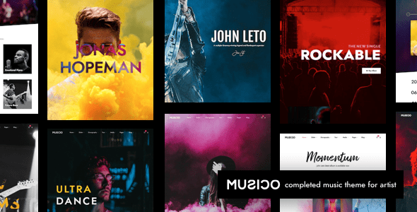 Music 8 - WordPress