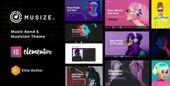 Musize - Creative Music WordPress Theme