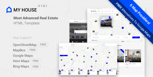 My House 1.0.1 - Advanced Real Estate Template