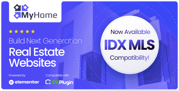 MyHome 1.0 Real Estate WordPress Theme