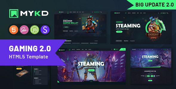 MYKD - eSports and Gaming NFT Template