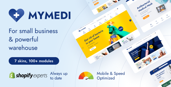 MyMedi 1.2 - Fastest Multi Languages Shopify Theme