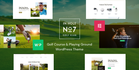 N7 2.21 - Golf Club Sports & Events WordPress Theme