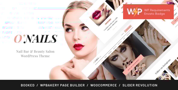 NailsBar 1.5.3 - Nail Bar Salon Manicure WordPress Theme