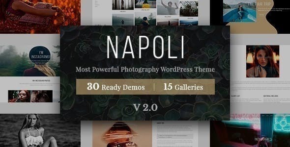 Napoli 2.4.4 - Photography WordPress Theme
