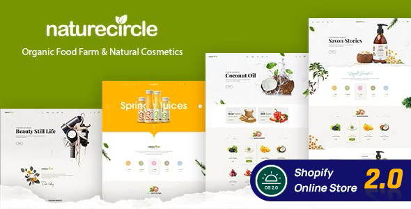 Naturecircle 3.0.4 - Fresh Organic Food Store Shopify Theme