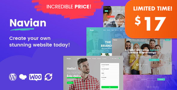 Navian 1.6.1 Multi-Purpose Responsive WordPress Theme