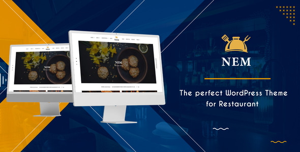 NEM 2.3 - Restaurant WordPress Theme