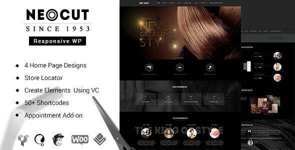 Neo 3.8 - Barber Shop WordPress Theme