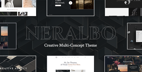 Neralbo 1.5 - Creative Portfolio WordPress Theme