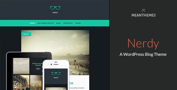 Nerdy 1.4.0 - A WordPress Blog Theme